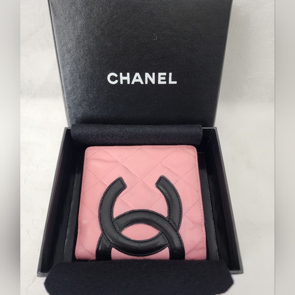 Auth Chanel CC Cambon Compact Wallet - Picture 2 of 11